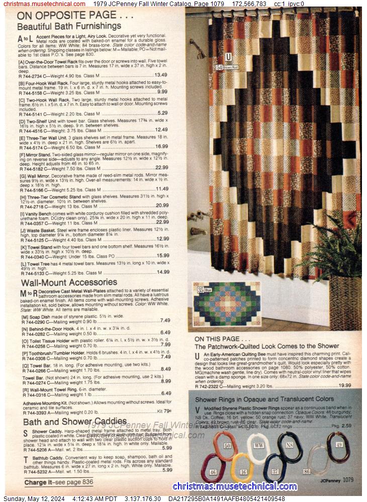 1979 JCPenney Fall Winter Catalog, Page 1079