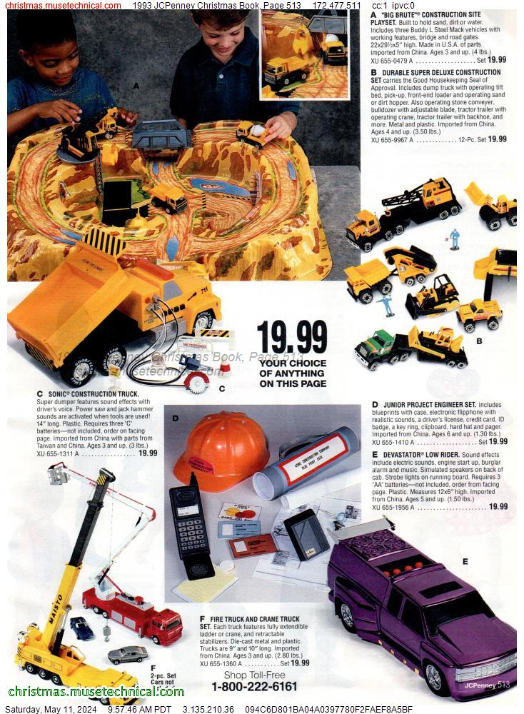 1993 JCPenney Christmas Book, Page 513