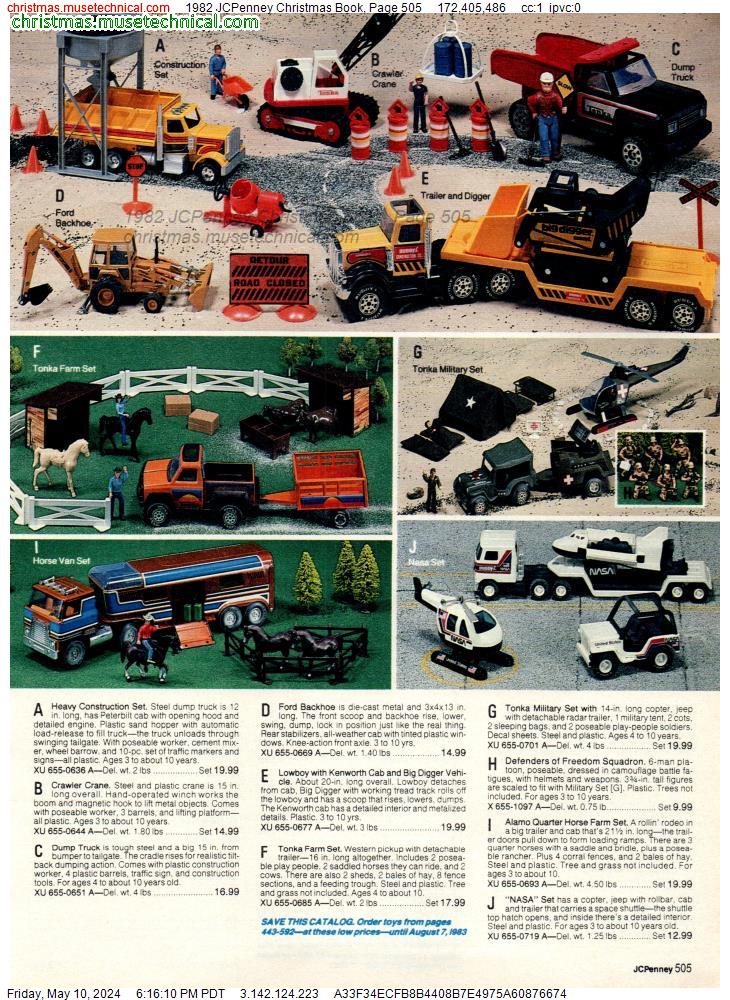 1982 JCPenney Christmas Book, Page 505