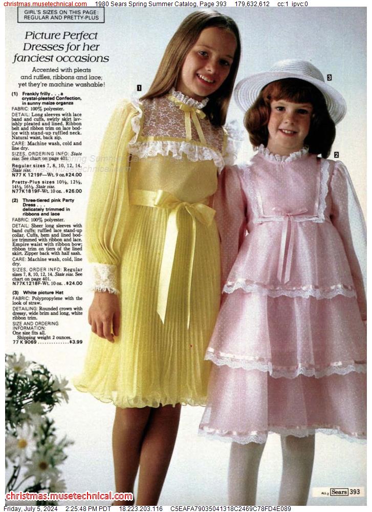 1980 Sears Spring Summer Catalog, Page 393