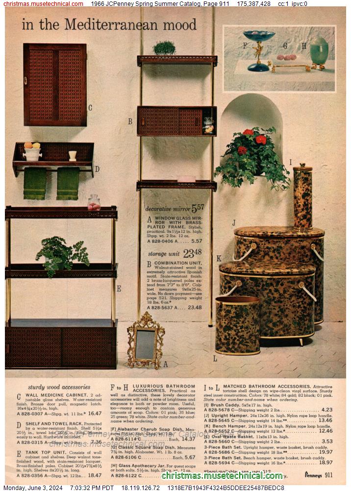 1966 JCPenney Spring Summer Catalog, Page 911