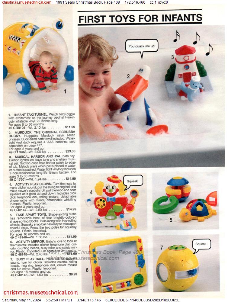 1991 Sears Christmas Book, Page 408