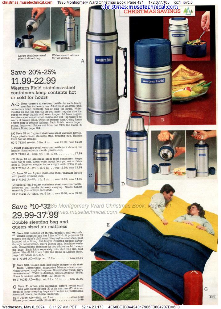 1985 Montgomery Ward Christmas Book, Page 431