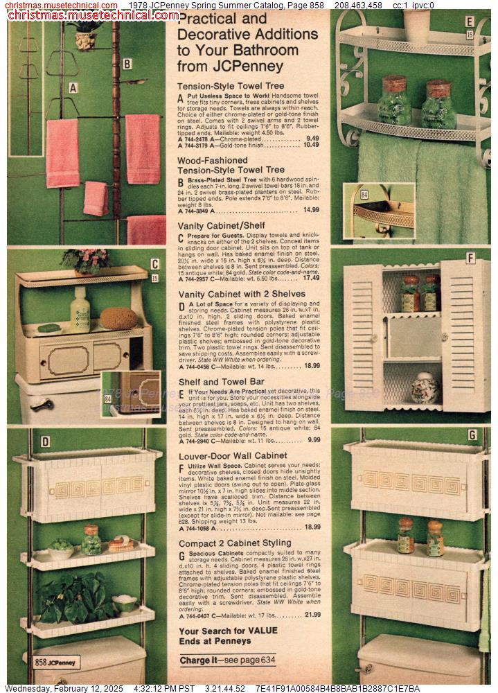 1978 JCPenney Spring Summer Catalog, Page 858