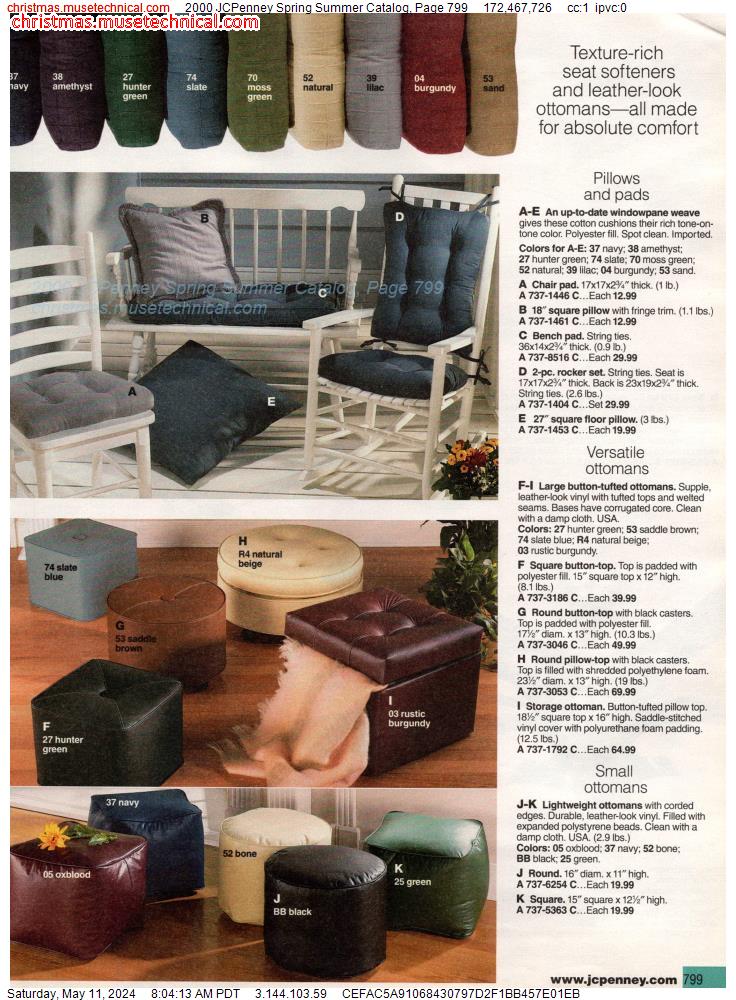 2000 JCPenney Spring Summer Catalog, Page 799