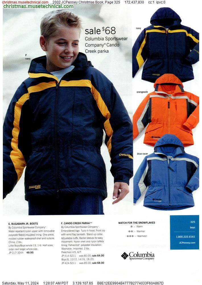 2002 JCPenney Christmas Book, Page 325
