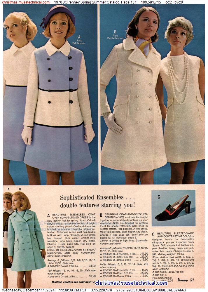 1970 JCPenney Spring Summer Catalog, Page 131