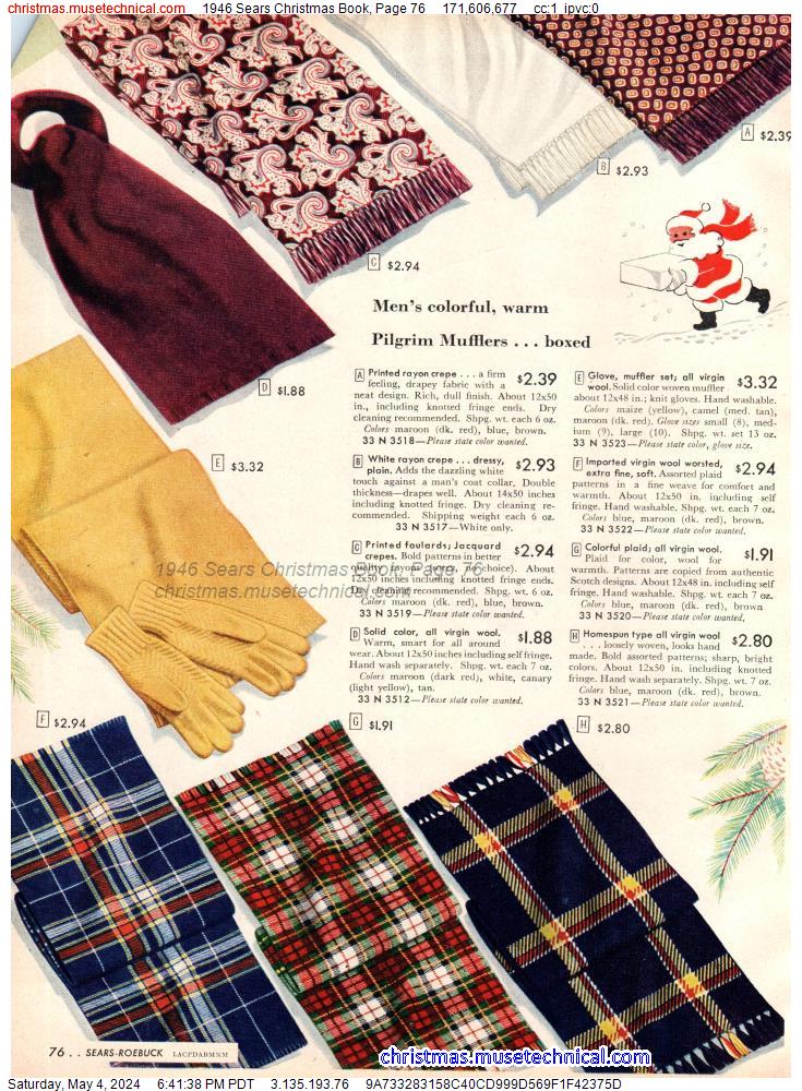 1946 Sears Christmas Book, Page 76