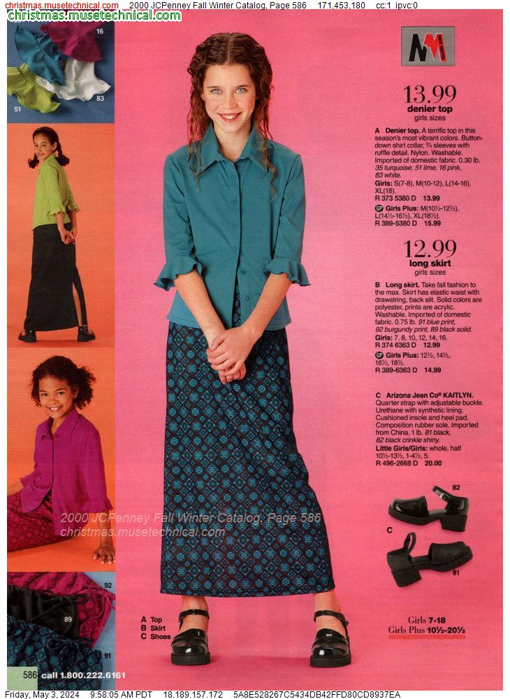 2000 JCPenney Fall Winter Catalog, Page 586