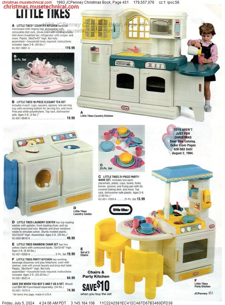 1993 JCPenney Christmas Book, Page 451