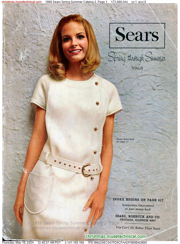 1968 Sears Spring Summer Catalog 2, Page 1