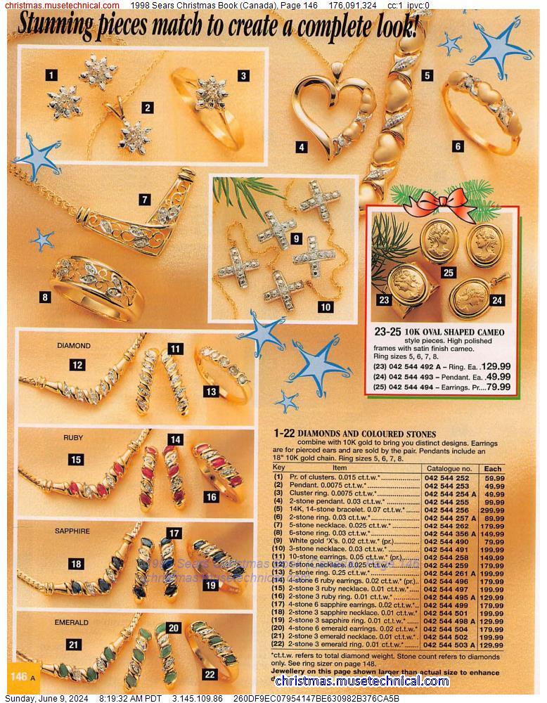 1998 Sears Christmas Book (Canada), Page 146