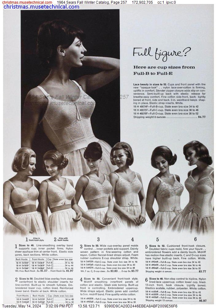 1964 Sears Fall Winter Catalog, Page 257