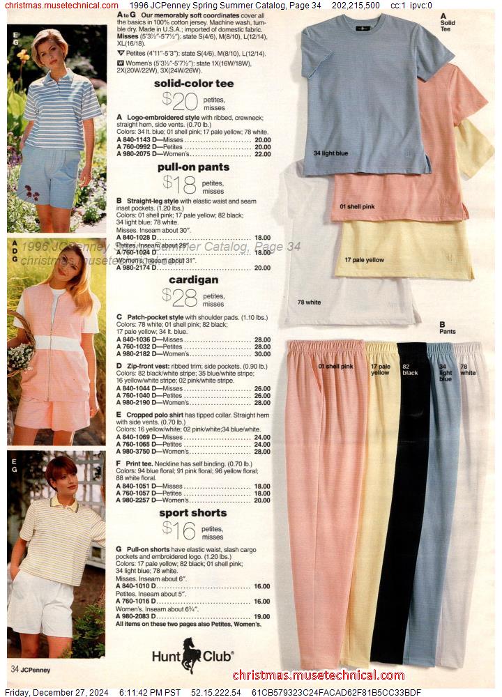 1996 JCPenney Spring Summer Catalog, Page 34