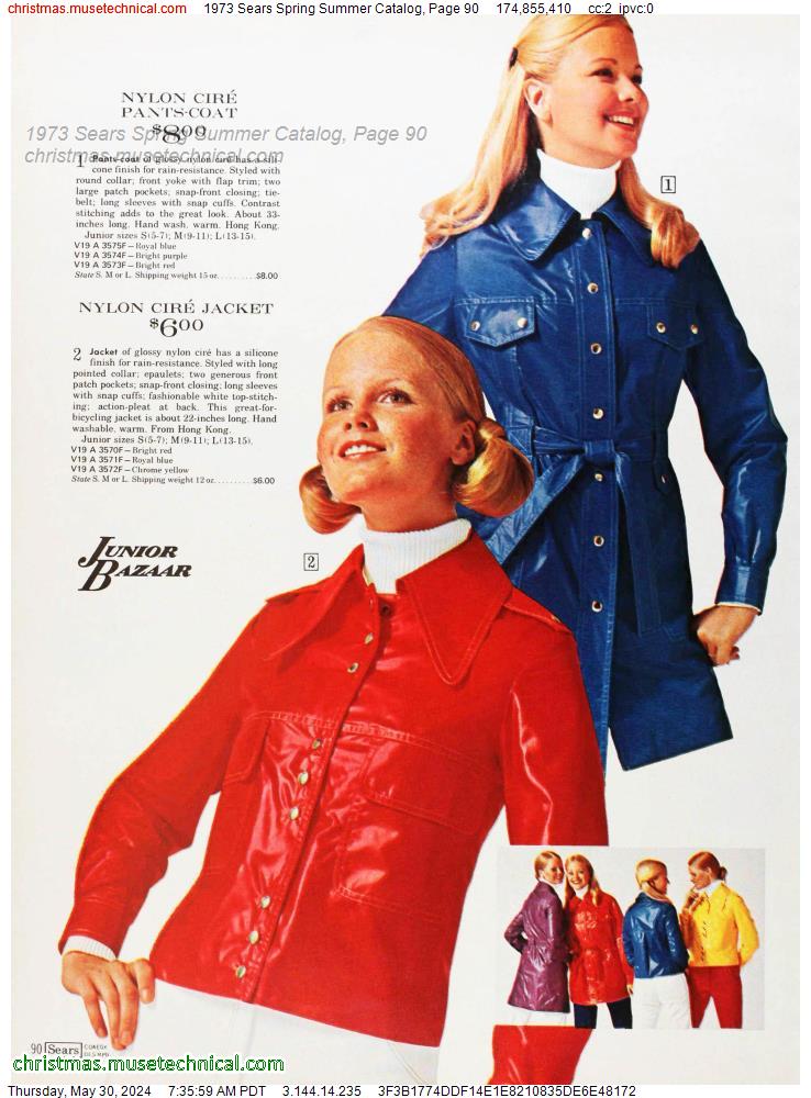 1973 Sears Spring Summer Catalog, Page 90