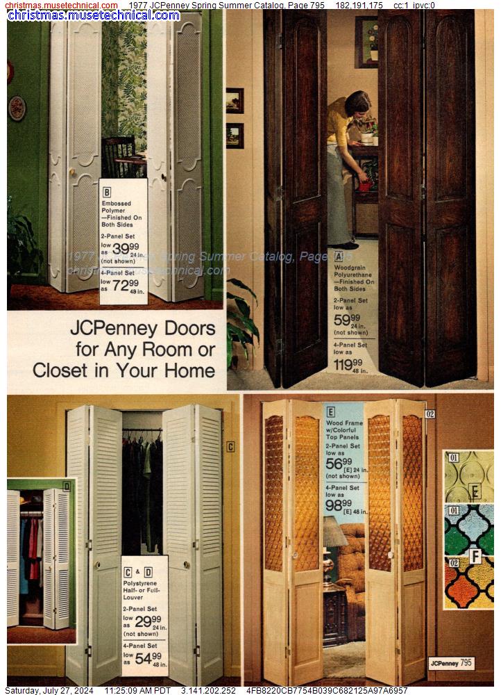 1977 JCPenney Spring Summer Catalog, Page 795