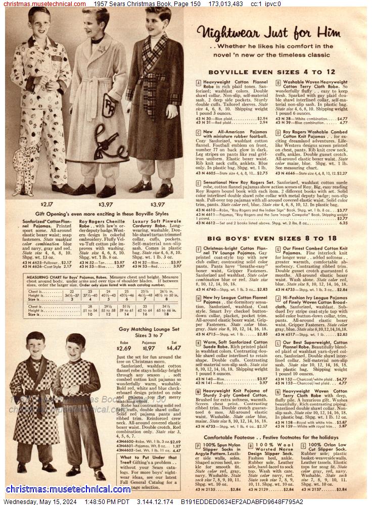 1957 Sears Christmas Book, Page 150