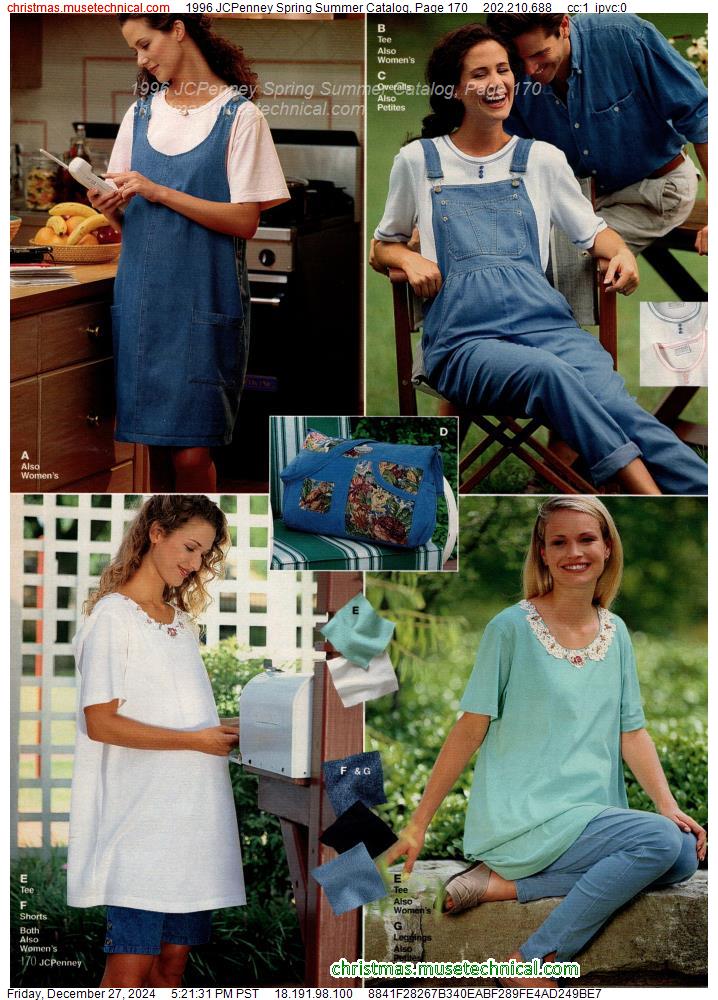 1996 JCPenney Spring Summer Catalog, Page 170