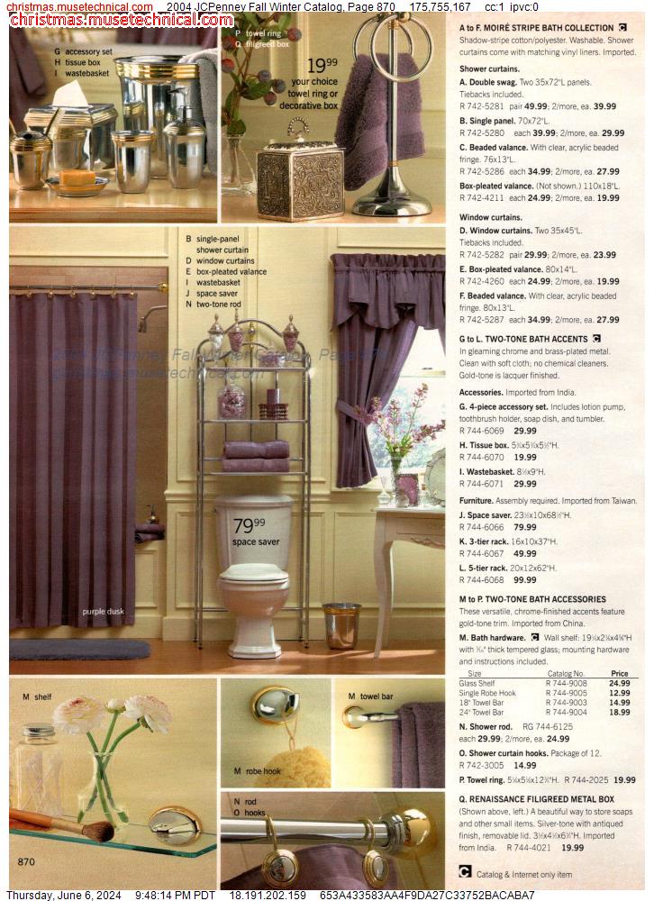 2004 JCPenney Fall Winter Catalog, Page 870