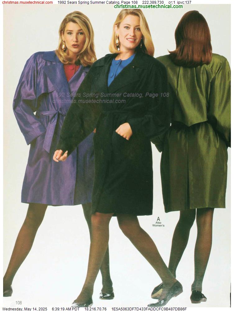 1992 Sears Spring Summer Catalog, Page 108