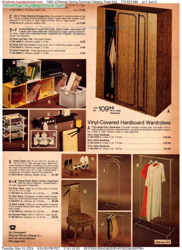 1980 JCPenney Spring Summer Catalog, Page 943