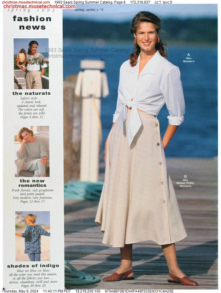 1993 Sears Spring Summer Catalog, Page 6