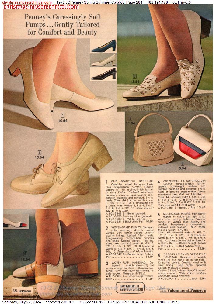 1972 JCPenney Spring Summer Catalog, Page 284