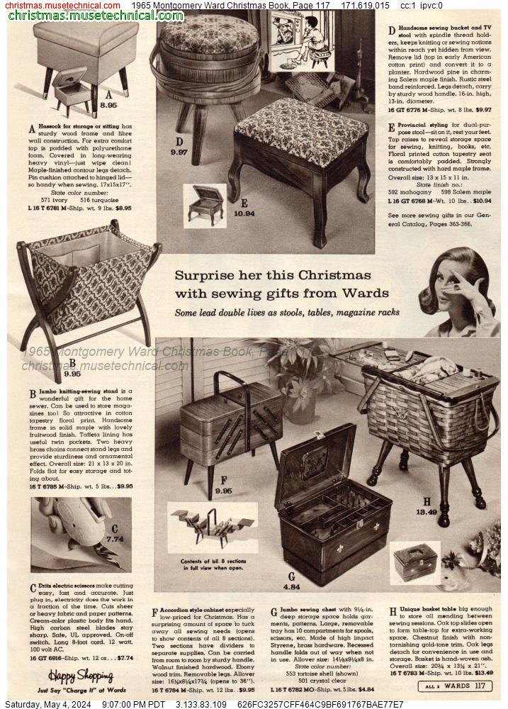 1965 Montgomery Ward Christmas Book, Page 117