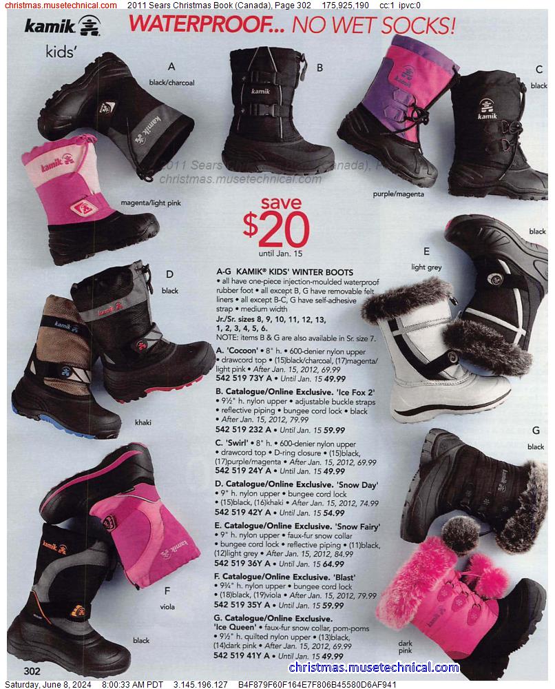 2011 Sears Christmas Book (Canada), Page 302