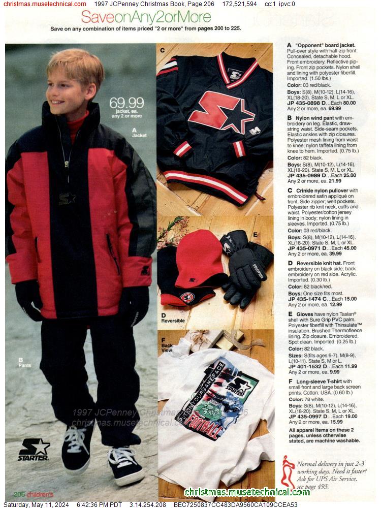 1997 JCPenney Christmas Book, Page 206