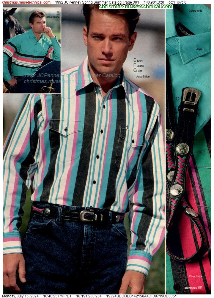1992 JCPenney Spring Summer Catalog, Page 391