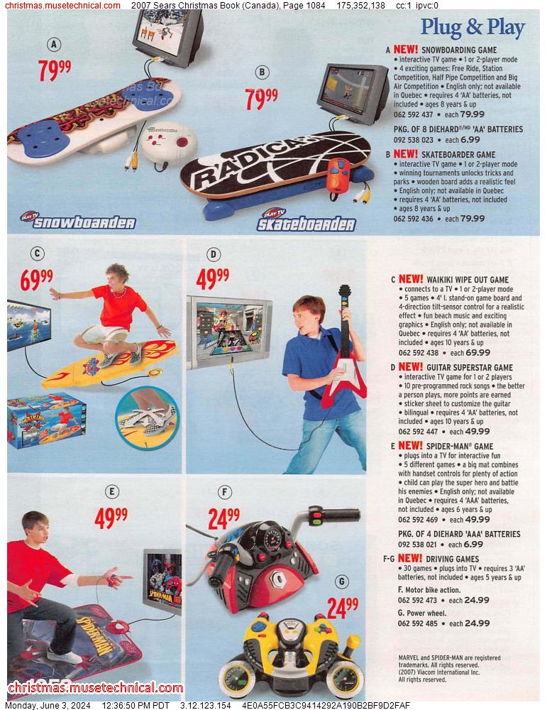 2007 Sears Christmas Book (Canada), Page 1084