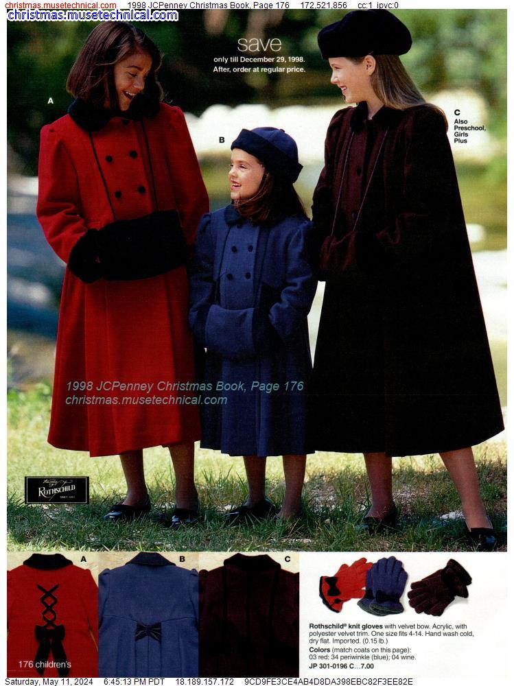 1998 JCPenney Christmas Book, Page 176