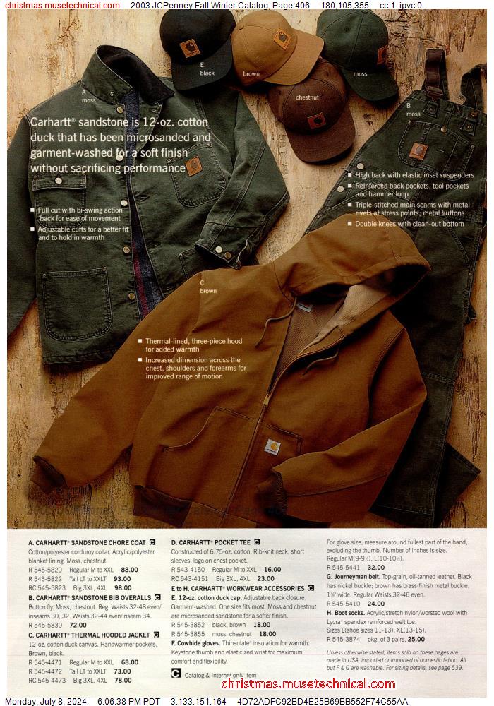 2003 JCPenney Fall Winter Catalog, Page 406