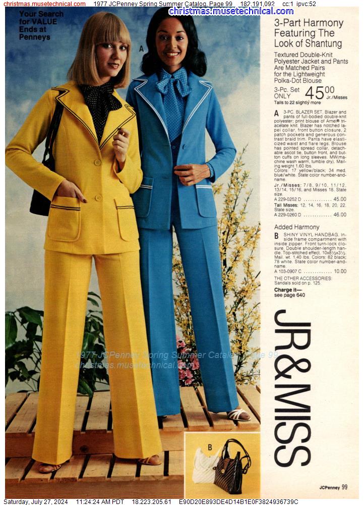 1977 JCPenney Spring Summer Catalog, Page 99