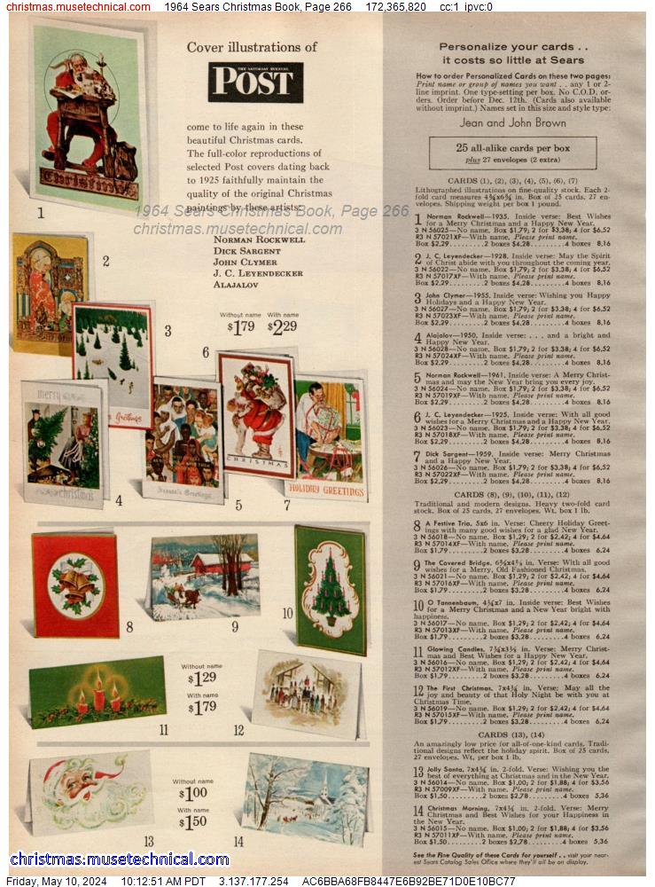 1964 Sears Christmas Book, Page 266
