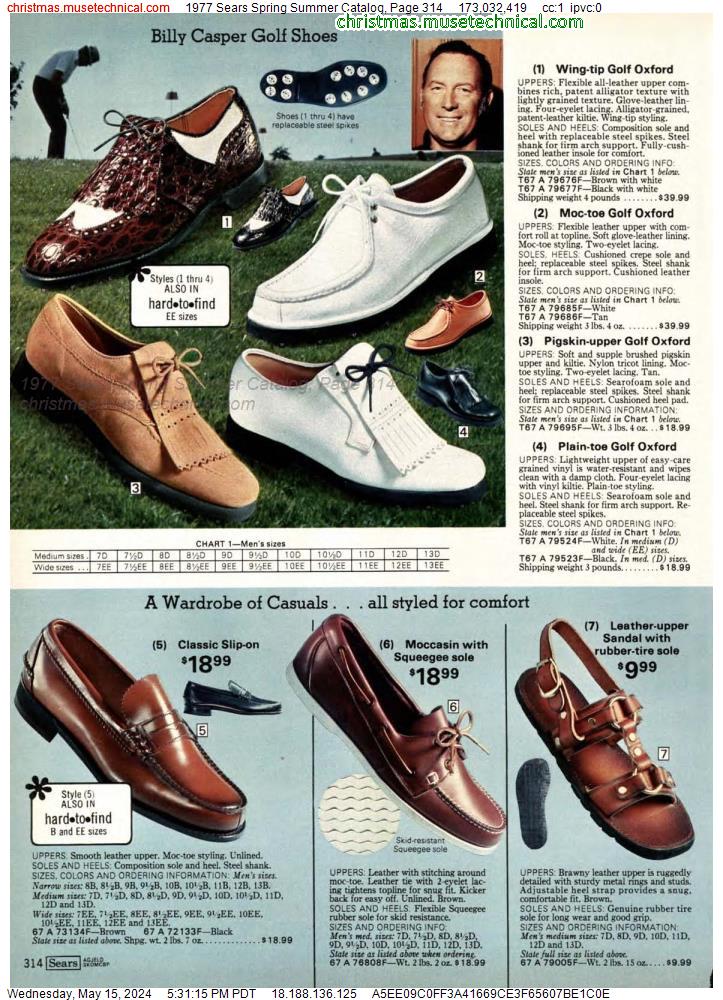 1977 Sears Spring Summer Catalog, Page 314