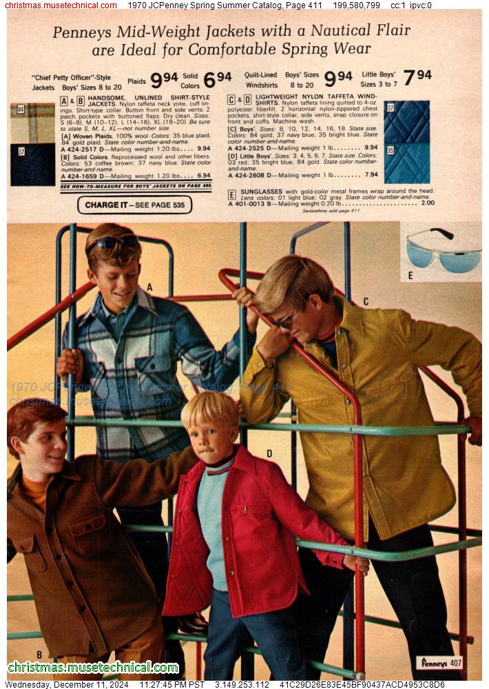 1970 JCPenney Spring Summer Catalog, Page 411