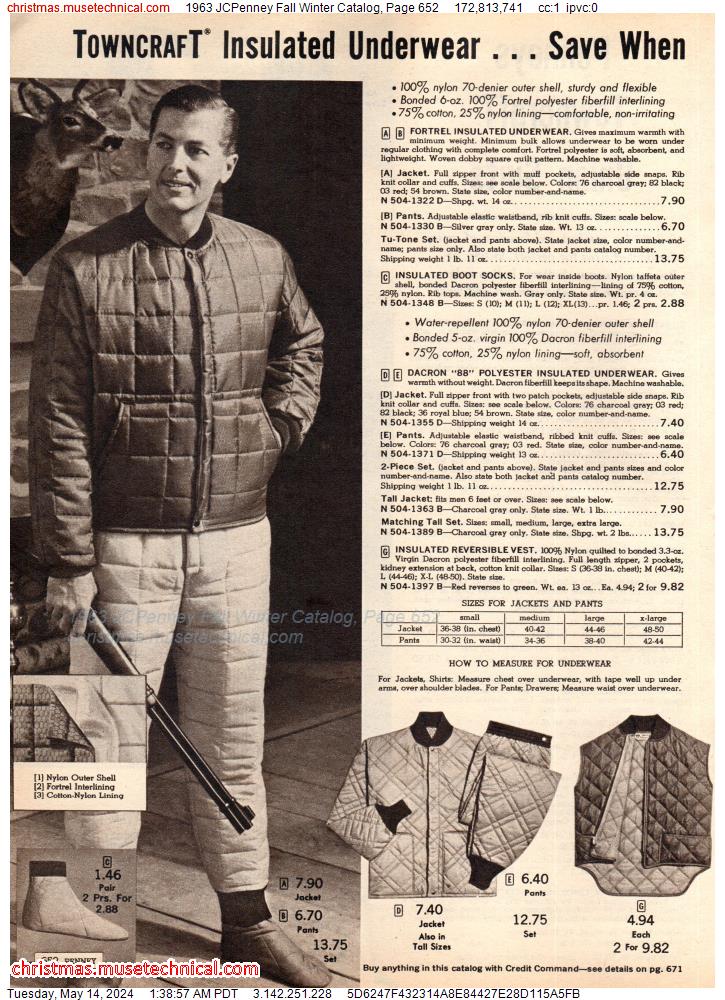 1963 JCPenney Fall Winter Catalog, Page 652