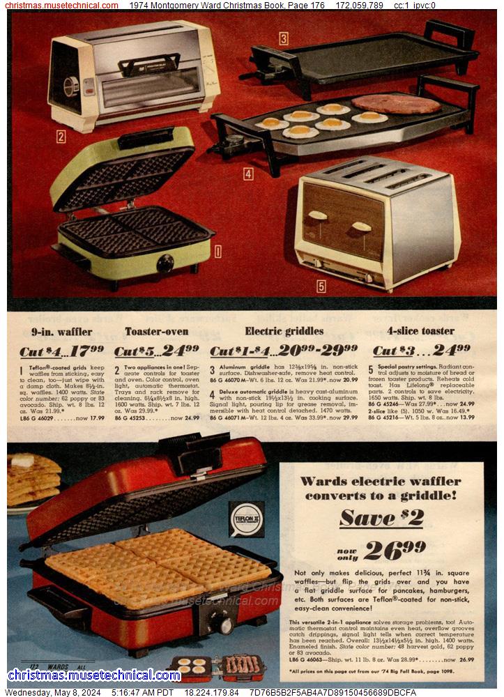 1974 Montgomery Ward Christmas Book, Page 176
