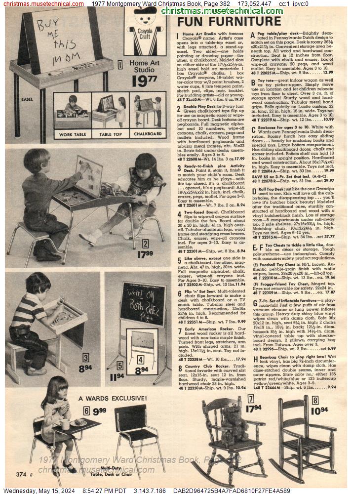 1977 Montgomery Ward Christmas Book, Page 382