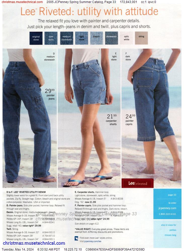 2005 JCPenney Spring Summer Catalog, Page 33