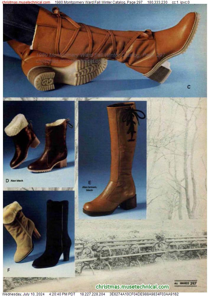 1980 Montgomery Ward Fall Winter Catalog, Page 297
