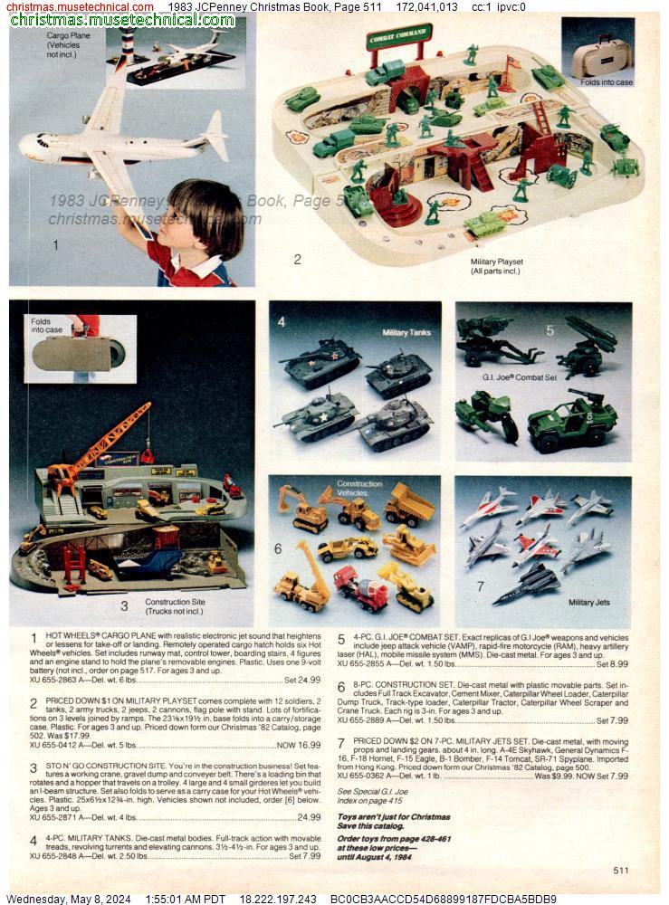1983 JCPenney Christmas Book, Page 511
