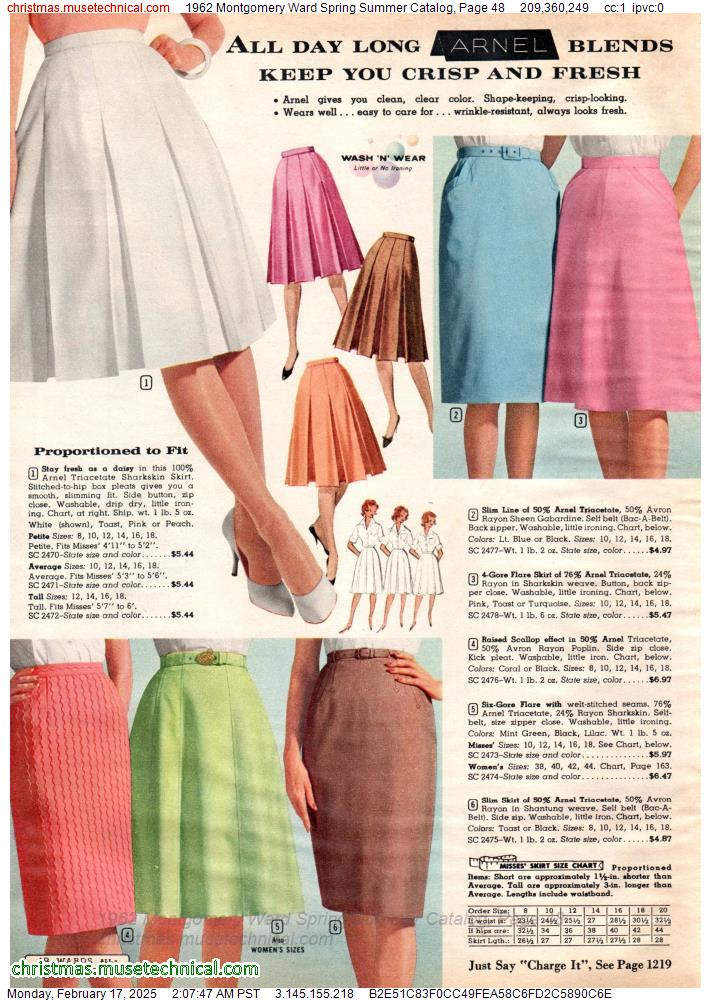 1962 Montgomery Ward Spring Summer Catalog, Page 48