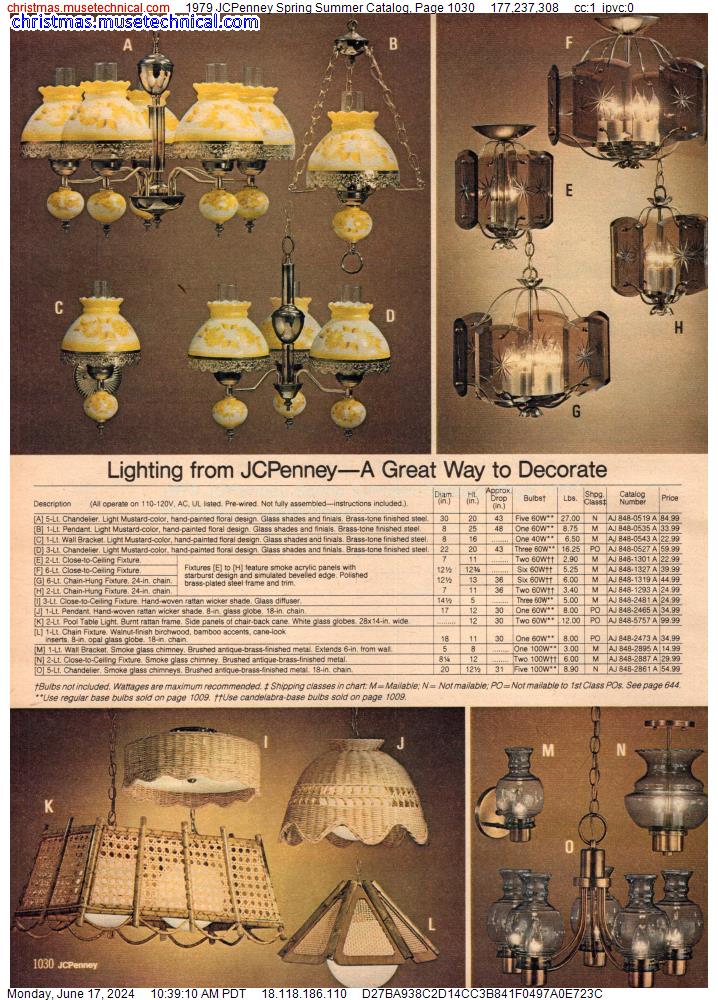 1979 JCPenney Spring Summer Catalog, Page 1030