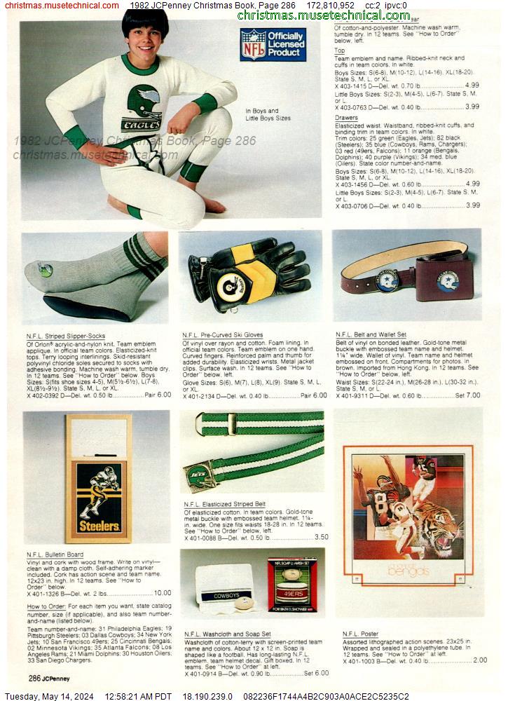 1982 JCPenney Christmas Book, Page 286