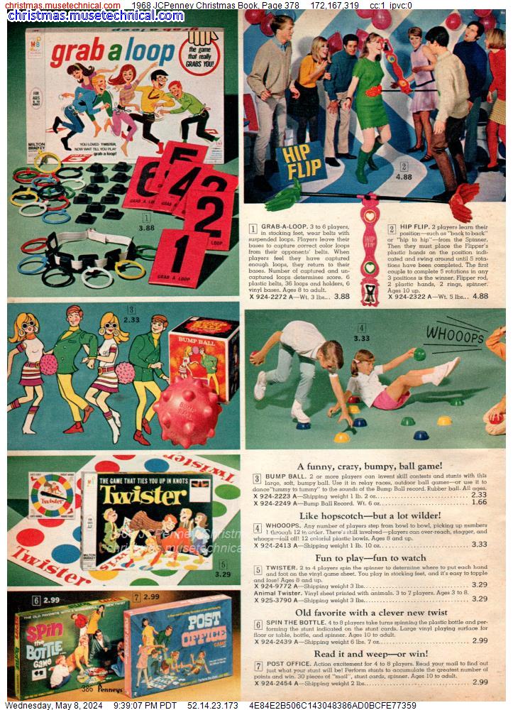 1968 JCPenney Christmas Book, Page 378