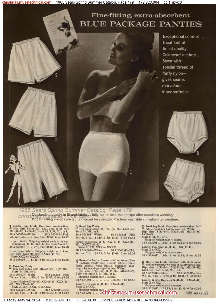 1965 Sears Spring Summer Catalog, Page 179