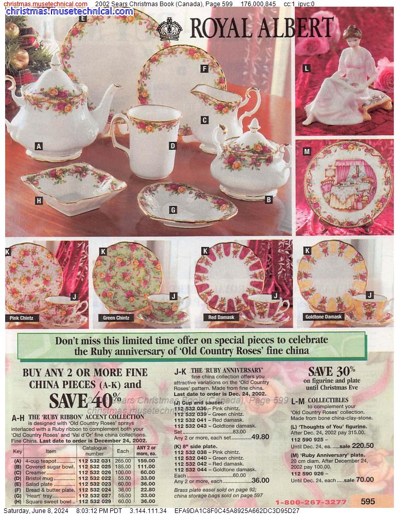 2002 Sears Christmas Book (Canada), Page 599